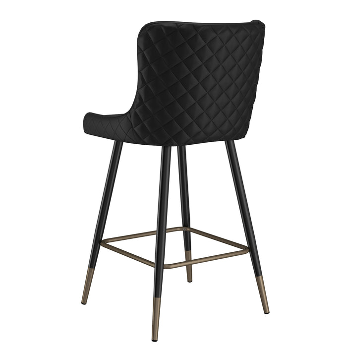 Aria Counter Chair - Black | Hoft Home