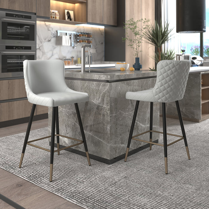 Aria Counter Chair - Grey | Hoft Home