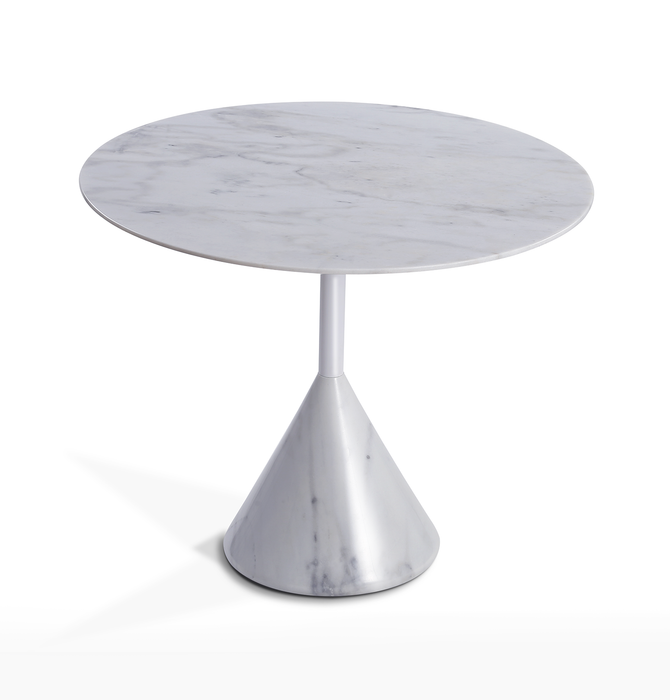Ezra Dining Table - White Marble - Ifortifi Canada