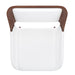 Carter Chair - White Faux Leather - Ifortifi Canada