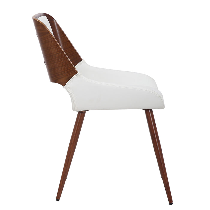 Carter Chair - White Faux Leather - Ifortifi Canada