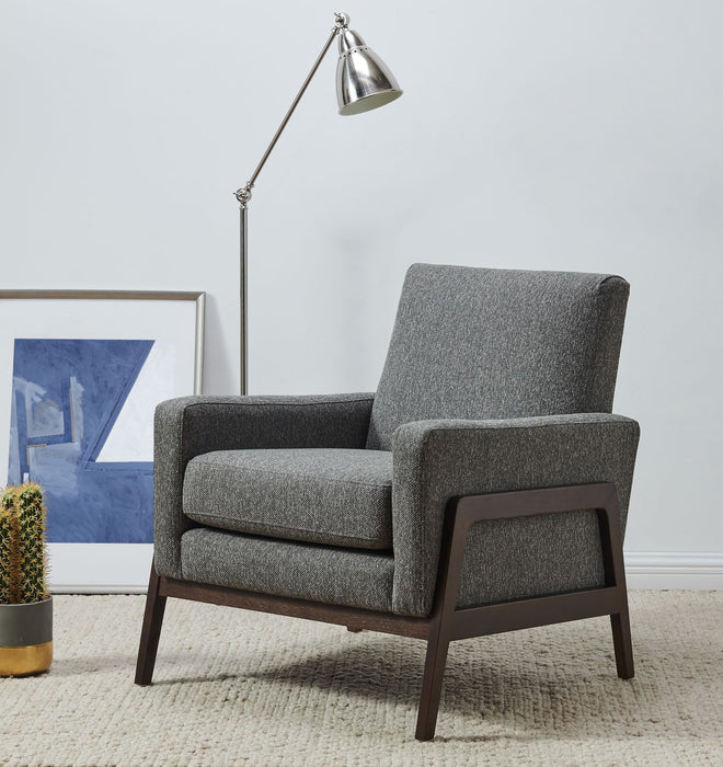 Declan Lounge Chair - Pepper | Hoft Home