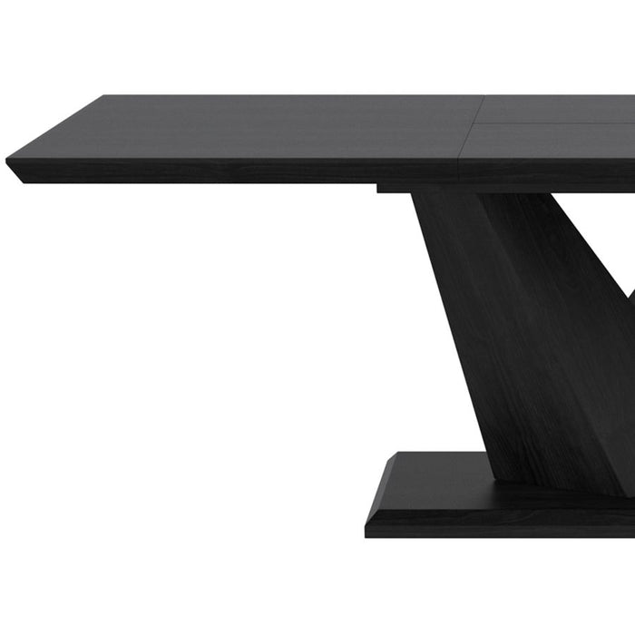 Heston Extendable Dining Table - Black - Ifortifi Canada