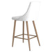 Alora Counter Stool - White | Hoft Home