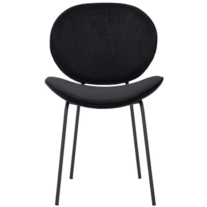 Ria Dining Chair - Black - Hoft Home Canada