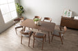 Zola Dining Chair - Light Grey & Cocoa - Ifortifi Canada