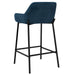 Sede Counter Stool - Blue Velvet | Hoft Home