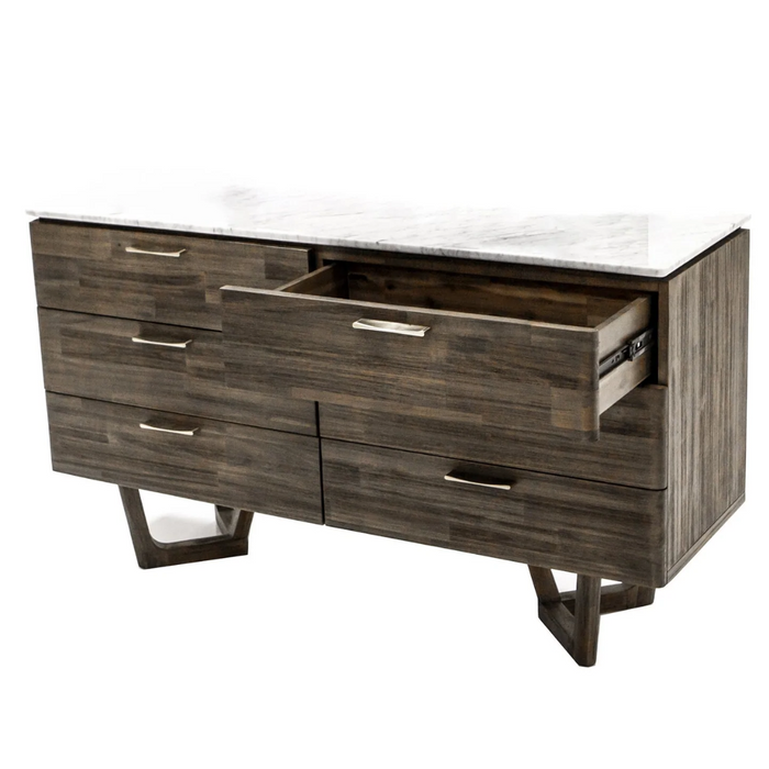 Lucio Dresser - Italian Carrara Marble - Hoft Home