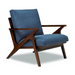 Jaxon Lounge Chair - Deep Blue | Hoft Home