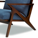 Jaxon Lounge Chair - Deep Blue | Hoft Home
