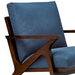 Jaxon Lounge Chair - Deep Blue | Hoft Home