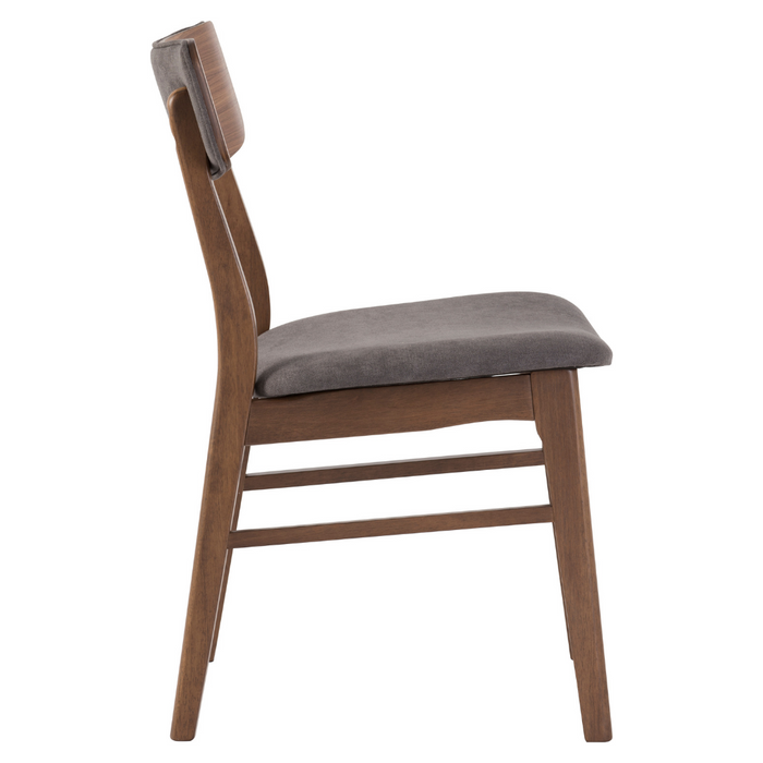 Amara Dining Chair - Walnut & Iron - Ifortifi Canada