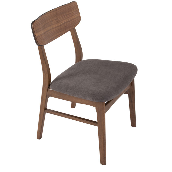 Amara Dining Chair - Walnut & Iron - Ifortifi Canada