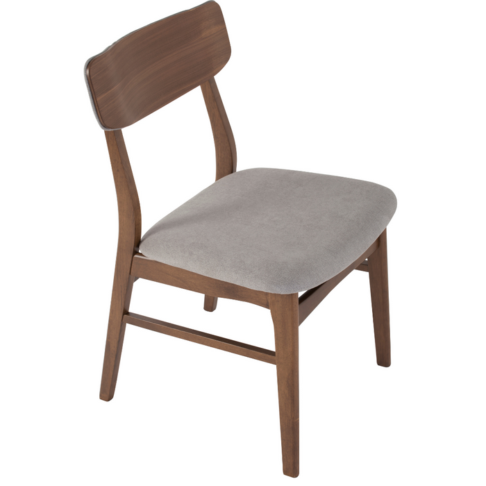 Amara Dining Chair - Walnut & Smoke - Ifortifi Canada