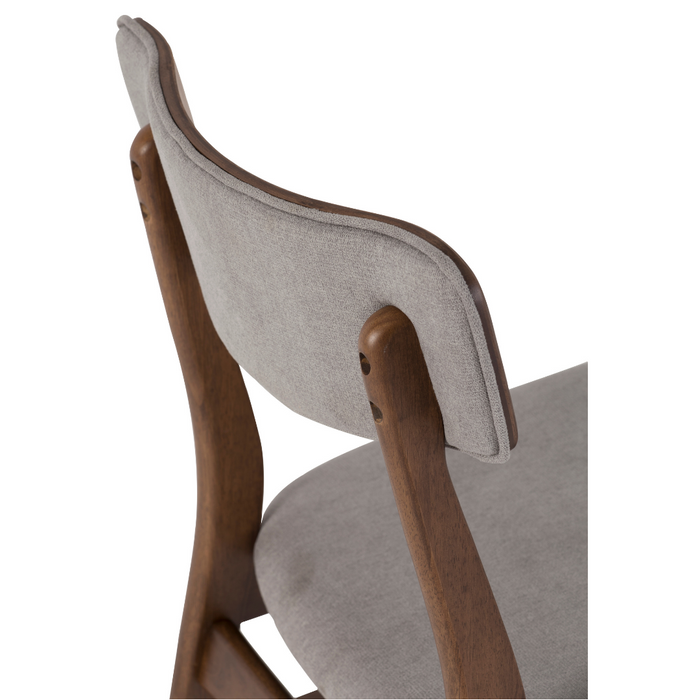 Amara Dining Chair - Walnut & Smoke - Ifortifi Canada