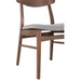 Amara Dining Chair - Walnut & Smoke - Ifortifi Canada