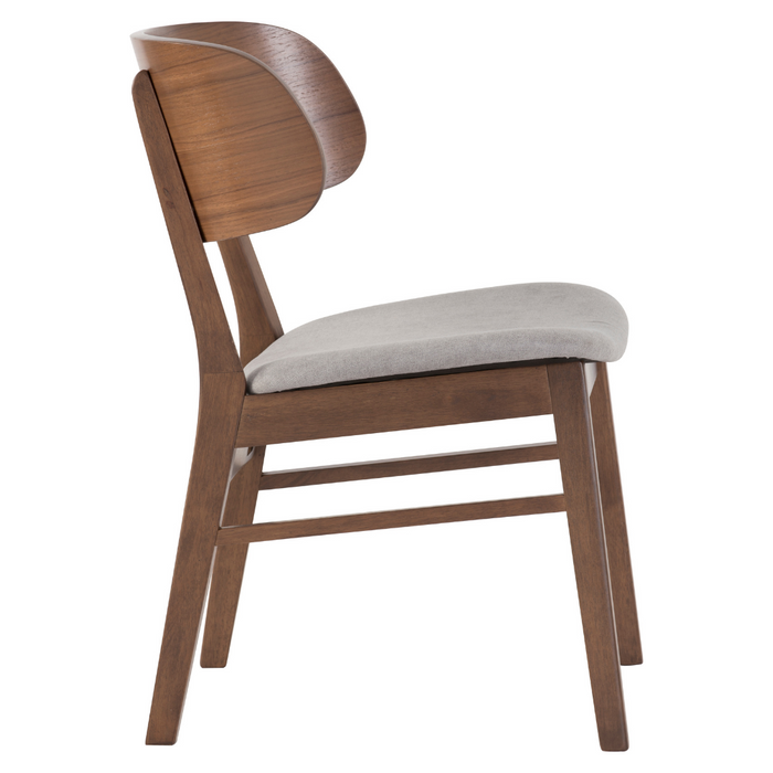 Emery Dining Chair - Walnut & Smoke - Ifortifi Canada