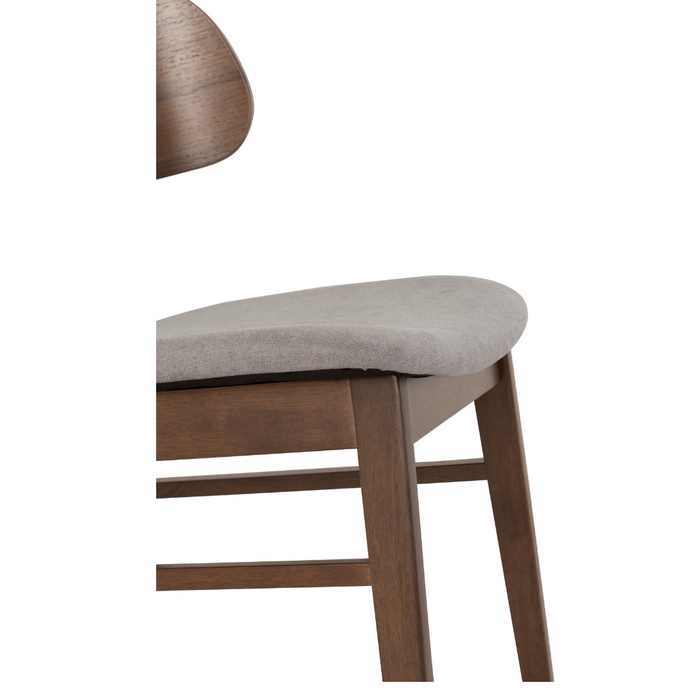 Emery Dining Chair - Walnut & Smoke - Ifortifi Canada