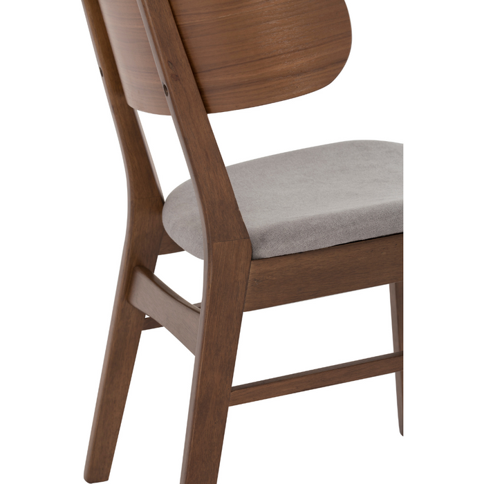 Emery Dining Chair - Walnut & Smoke - Ifortifi Canada