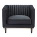 Magnus Lounge Chair - Black Velvet - Hoft Home