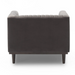 Magnus Lounge Chair - Stone Grey Velvet - Hoft Home