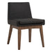 Chanel Chair - Charcoal Grey & Walnut | Hoft Home