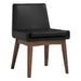 Chanel Chair - Walnut & Black | Hoft Home