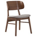 Emery Dining Chair - Walnut & Smoke | Hoft Home