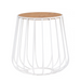 Vitoria Round Side Table  - White - Ifortifi Canada