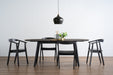 Werner Extendable Dining Table - Black - Hoft Home