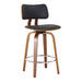 Zaki Counter Stool - Black | Hoft Home