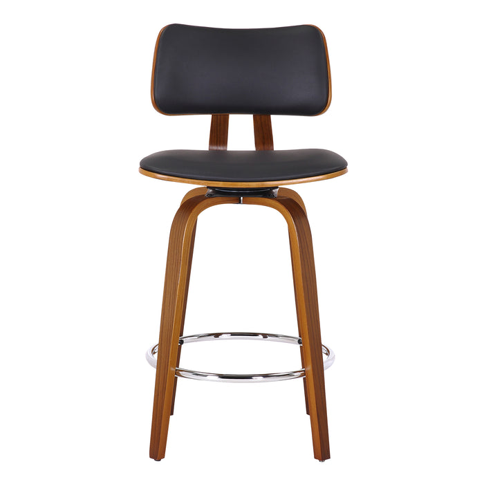 Zaki Counter Stool - Black | Hoft Home