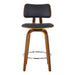 Zaki Counter Stool - Black | Hoft Home