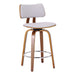 Zaki Counter Stool - Light Grey | Hoft Home