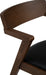 Zola Dining Chair - Walnut & Black | Hoft Home