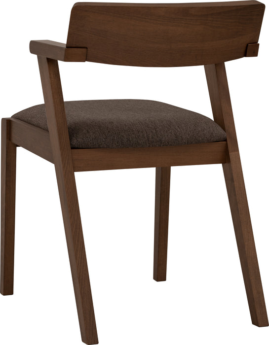 Zola Dining Chair - Walnut & Chesnut | Hoft Home