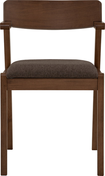 Zola Dining Chair - Walnut & Chesnut | Hoft Home