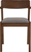 Zola Dining Chair - Walnut & Light Grey | Hoft Home