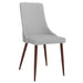 Beau Chair - Light Grey & Walnut | Hoft Home