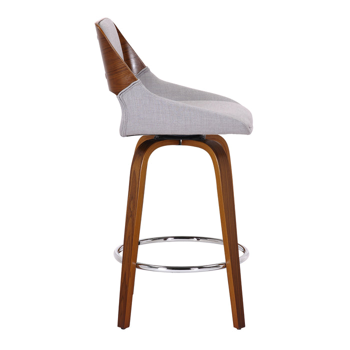 Carter Counter Stool - Light Grey | Hoft Home