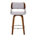 Carter Counter Stool - Light Grey | Hoft Home