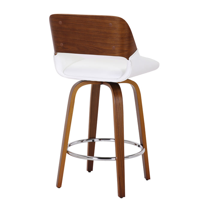 Carter Counter Stool - White | Hoft Home